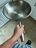 美廚（maxcook）316不銹鋼炒鍋 帶蓋鍋具34cm三層鋼鍋 電磁爐燃氣爐通用MCC2072 曬單實(shí)拍圖