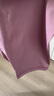 無印良品（MUJI）Walker 女式 易干 半長收腿褲 BIG04A3S 打底褲 煙熏粉色 XL 曬單實拍圖