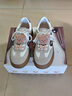 他她盧昱曉同款TATA黃油小熊聯(lián)名德訓(xùn)鞋運(yùn)動(dòng)鞋 杏/米/啡 37 曬單實(shí)拍圖