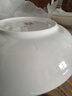浩雅釉下彩陶瓷餐具簡(jiǎn)約風(fēng)飯碗湯碗家用純白5英寸高腳碗8個(gè)裝 曬單實(shí)拍圖