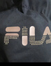 斐樂(lè )（FILA）女子長(cháng)款羽絨服冬季90%鵝絨長(cháng)袖保暖連帽運動(dòng)過(guò)膝開(kāi)衫外套上衣 深黑-BK L 曬單實(shí)拍圖