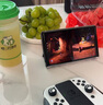 Nintendo Switch任天堂OLED游戲機NS掌上主機日版白色便攜家用體感掌機 曬單實(shí)拍圖