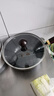 SSN小鐵鍋無涂層小炒鍋1-2人小號(hào)迷你單人鐵鍋家用電磁爐燃?xì)獬床隋?曬單實(shí)拍圖