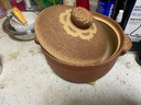 臻三環(huán)太生中藥砂鍋家用煲湯土沙鍋耐高溫干燒不裂燃氣爐灶煲仔飯燉鍋 無(wú)底釉 3L 曬單實(shí)拍圖