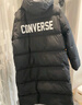 Converse匡威兒童羽絨服男女童冬季新款長(cháng)款過(guò)膝中大童裝極寒泡芙保暖外套 正黑色 90絨 清潔度1000+ 160 /80 充絨量約259g 【建議身高158-170cm】 曬單實(shí)拍圖
