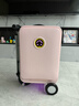 Airwheel愛(ài)爾威電動(dòng)行李箱可騎行拉桿箱可坐可代步鋁框箱包20英寸登機箱 曬單實(shí)拍圖