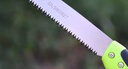 得力（deli）手鋸木工鋸子 腰鋸 園林園藝鋸子 伐樹(shù)家用鋸木頭三面磨齒270mm  曬單實(shí)拍圖