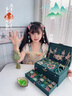 皇恩兒童手鏈早教益智串珠手工diy材料古風(fēng)首飾盒小女孩6生日禮物玩具 【三層高檔禮盒】500國(guó)風(fēng)串珠 曬單實(shí)拍圖