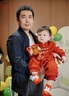 G.DUCKKIDS小黃鴨嬰兒連體衣夏季新生兒國風(fēng)周歲禮服寶寶滿(mǎn)月百天百日宴衣服 紅色 66cm 尺碼建議0-3個(gè)月8-12斤 曬單實(shí)拍圖