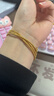謝瑞麟黃金手串足金福牌三圈手串黃金手飾送女友老婆情人節七夕禮物計價(jià) 足金福牌三圈手串約3.4克 曬單實(shí)拍圖