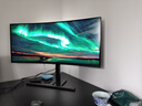 華為MateView GT 34英寸曲面顯示器 WQHD 190Hz帶魚(yú)屏 快速液晶1ms 低藍光無(wú)頻閃 升降俯仰調節 曬單實(shí)拍圖