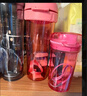 特百惠（Tupperware）晶彩MAX塑料杯600ml 男女學(xué)生運動(dòng)水杯子大容量三八節禮物 夢(mèng)幻粉 曬單實(shí)拍圖