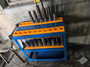 cnc刀具車(chē)bt40加工中心刀具架數(shù)控機(jī)床輔助工作臺(tái)工具車(chē)刀柄刀架 C6中板刀具車(chē)-BT30【】 曬單實(shí)拍圖