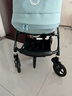 博格步（BUGABOO）荷蘭Bugaboo Bee6博格步多功能輕便城市型雙向可折疊嬰兒推車 黑架水霧藍 黑座 曬單實拍圖