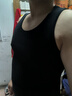 浪莎粗螺紋背心男100%純棉修身薄款新款跨欄打底汗衫運(yùn)動美式緊身健身 ·【1灰1黑】· 純棉粗螺紋 3XL /185：修身版型建議選大一碼 曬單實(shí)拍圖