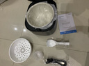 美的（Midea）電飯煲4L電飯鍋抗菌青瓷內(nèi)膽特色鹵燉一鍵柴火飯多功能微壓家用3-4人智能預(yù)約MB-4E86  曬單實拍圖