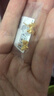 賽菲爾生日禮物黃金耳釘女足金甜美蝴蝶結耳飾 直針款 約1.68克 曬單實(shí)拍圖