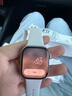 Apple/蘋(píng)果 Watch Series 10 智能手表GPS款42毫米玫瑰金色鋁金屬表殼淡桃粉色運動(dòng)型表帶S/M MX1R3CH/B 曬單實(shí)拍圖