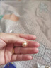 周大生禮品盒（周大生）耳釘趙露思同款珍珠耳環(huán)女輕奢高級(jí)感氣質(zhì)耳飾生日七夕禮物送女友 氣質(zhì)珍珠款耳扣 曬單實(shí)拍圖