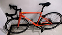 坎普RADON 公路車(chē)鋁合金順泰18變速單車(chē)圈剎運動(dòng)賽車(chē)碳纖維前叉自行車(chē) 紅色 18速 500 曬單實(shí)拍圖