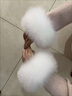 璇醇大衣袖口替換毛毛圈單賣(mài)真毛整皮狐貍毛貉子毛毛毛皮草袖筒鞋子口 黑色毛里布圈32厘米毛14 曬單實(shí)拍圖