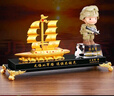 點(diǎn)滴傳奇 老兵退伍紀念品定制創(chuàng  )意高檔軍人禮物送戰友兄弟退役軍旅用品留念水晶禮品擺臺卡通公仔軍人手辦 B款 曬單實(shí)拍圖
