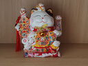 侑家良品 日進(jìn)桶金招財貓自動(dòng)搖手收銀臺擺件 喬遷禮物 14寸大號 曬單實(shí)拍圖