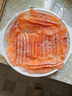 百味殿新鮮新疆三文魚(yú) 生鮮刺身生魚(yú)片海鮮水產(chǎn)冷凍冰鮮中段三文魚(yú)去皮 【特級(jí)厚魚(yú)】?jī)糁卸握麎K 1200g 曬單實(shí)拍圖