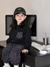G.duck小黃鴨女童洋氣寬松春秋季豹紋衛衣套裝女寶寶2025新款早秋裝休閑 圖片色 90 碼建議身高80-90cm 曬單實(shí)拍圖