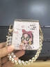 FEIIE【中軸創(chuàng  )意·帶掛鏈】適用華為Pocket2手機殼P60POCKET磁吸中軸折疊屏保護套p50油畫(huà)小富婆S可愛(ài)潮 帶短款手鏈【油畫(huà)小富婆白】高端皮紋款 華為 Pocket 2 曬單實(shí)拍圖