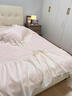 手拉手床裙款蕾絲被套床上四件套仙女水洗棉被套床單公主風(fēng)少女法式浪漫 茉莉--淺粉 床單款 1.5m四件套[適合200*230被子] 曬單實(shí)拍圖
