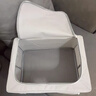 登比布藝收納箱衣服棉被整理箱玩具衣物儲物箱百納箱 米色66L2只裝 曬單實(shí)拍圖