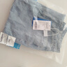 真維斯（JEANSWEST）牛仔褲女夏季高腰顯瘦顯高設計感直筒拖地闊腿長(cháng)褲子女深藍色L 曬單實(shí)拍圖