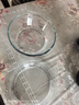 格娜斯雙耳透明耐熱玻璃碗大號帶蓋微波爐專用碗湯碗面碗沙拉碗餐具1.5L 曬單實拍圖
