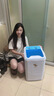 小財鴨脫水機家用甩干機大容量不銹鋼甩干桶脫水桶小型單缸單甩干衣機宿舍出租房單脫水速干熱烘干一體 頂配-Ag+銀離子99%抑菌除螨丨節(jié)能電芯 99%強力脫水/洗棉襖四件套/Ag+銀離抑菌除螨 曬單實拍圖