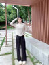 班尼路（Baleno）S&K系列打底衫女裝長(cháng)袖t恤上衣服秋冬新款保暖寬松內外搭抗菌秋衣 卡其#純色 【防風(fēng)保暖】 M 曬單實(shí)拍圖