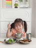 馬博士?jì)和捅P(pán)不銹鋼餐具寶寶輔食碗盤(pán)家用小學(xué)生幼兒園吃飯盤(pán)菜盤(pán) 2個(gè) 曬單實(shí)拍圖