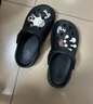 俞兆林（YUZHAOLIN）洞洞鞋女沙灘鞋涼拖鞋厚底增高外穿拖鞋 YF199 黑色 40/41 曬單實拍圖
