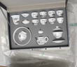 金鑲玉功夫茶具整套裝陶瓷茶壺茶杯送人禮品盒高檔羊脂玉白瓷 勝境套裝 曬單實(shí)拍圖