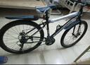 金武端自行車(chē)成人山地車(chē)公路賽車(chē)單車(chē)騎行變速超輕越野中學(xué)生初中青少年 頂配版-輻條輪-黑白色 26寸21速 曬單實(shí)拍圖