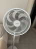 美的（Midea）電風(fēng)扇家用7葉落地扇搖頭電風(fēng)扇循臥室宿舍輕音風(fēng)扇臺式桌面小型風(fēng)扇臺地兩用升級款 白色丨7葉臺地兩用 曬單實拍圖
