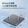 NVC雷士電工 開(kāi)關(guān)插座 六類(lèi)電腦插座 86型暗裝網(wǎng)絡(luò )面板 N25霧感灰 曬單實(shí)拍圖