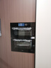 美的（Midea）85L大容量 12.5英寸幻彩大屏 精準控溫 嵌入式蒸烤箱二合一雙腔家用烘焙蒸箱烤箱SD85 曬單實(shí)拍圖