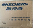 斯凱奇（Skechers）夏季男鞋一腳蹬健步鞋休閑運動(dòng)鞋舒適緩震懶人鞋軟底耐磨爸爸鞋 全黑色/BBK 39.5 曬單實(shí)拍圖