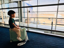 STOKKE多功能兒童jetkids行李箱坐騎登機旅行箱兒童代步車(chē) 極光綠 曬單實(shí)拍圖
