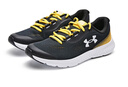 安德瑪（Under Armour）兒童舒適跑步鞋男童跑鞋夏秋季跑步鞋3027106 黑/黃 38碼  曬單實(shí)拍圖
