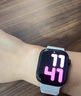 Apple/蘋果 Watch Series 10 智能手表GPS款42毫米玫瑰金色鋁金屬表殼淡桃粉色運動型表帶M/L MX1V3CH/B 曬單實拍圖