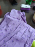 再朔中老年人純棉秋褲寬松碎花襯褲內穿秋褲高腰大碼全棉毛褲 曬單實(shí)拍圖