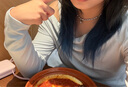 森馬（Semir）長(cháng)袖T恤女短款不規則設計感修身顯瘦2025秋蕩領(lǐng)薄款107625101097 曬單實(shí)拍圖