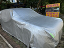大昌攬月汽車(chē)車(chē)衣全車(chē)罩防曬防雨隔熱防冰雹真牛津布防塵加厚罩套四季通用 銀白色【600D真牛津布】+收納袋 本田CRV雅閣XRV思域URV皓影繽智 曬單實(shí)拍圖